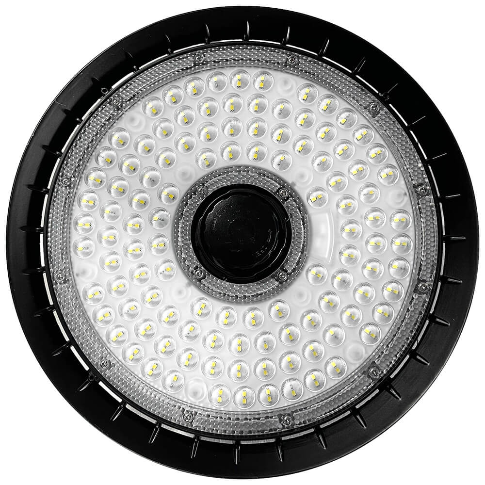 Konlite Round UFO Bay Light - 100W - 15,000 Lumens - 5000K - 250W Equal