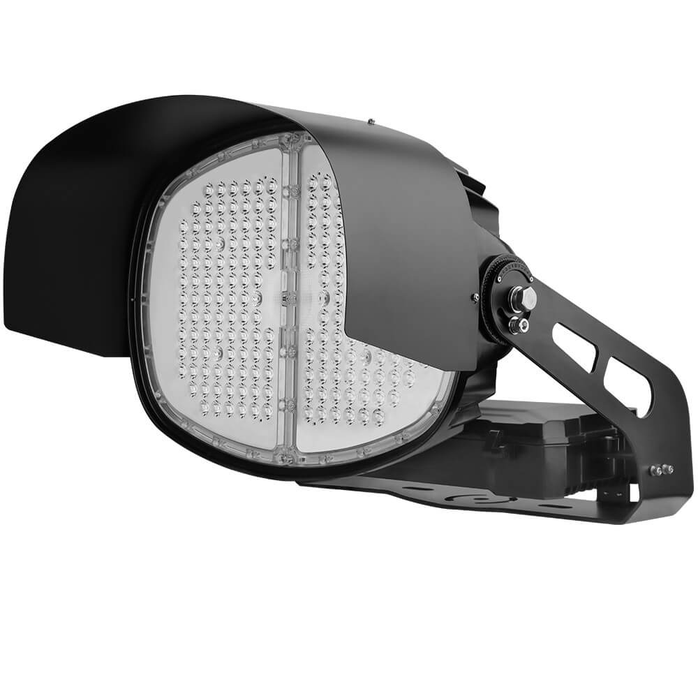 Konlite VEGA Premium LED Stadium Light - 600W - 95,000lm - 5700K - 200-480V - 1500W Equal - 10 Year Warranty