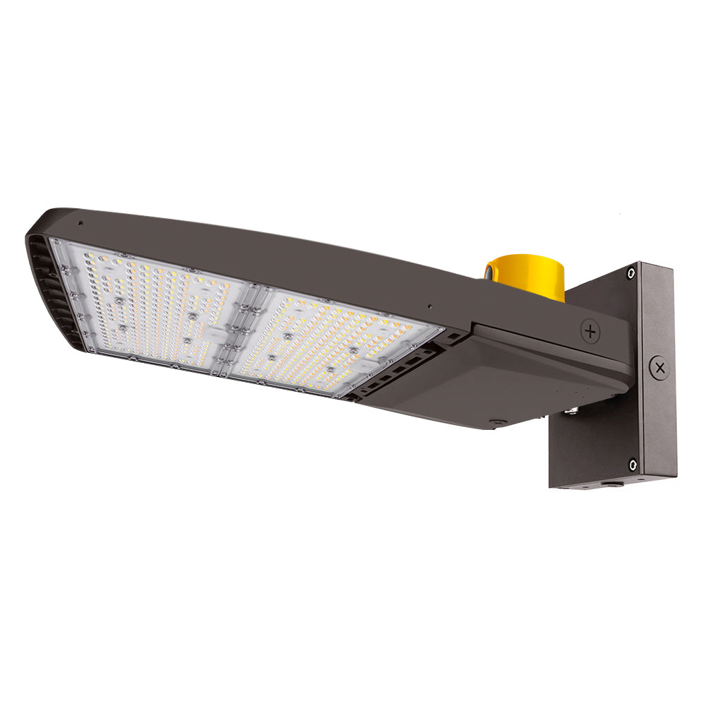 Vela III LED Parking Lot Light - Type V - 310W/280W/260W/240W Selectable - 3 CCT - 277-480V - 46,600 Lumens - 1000W Equal