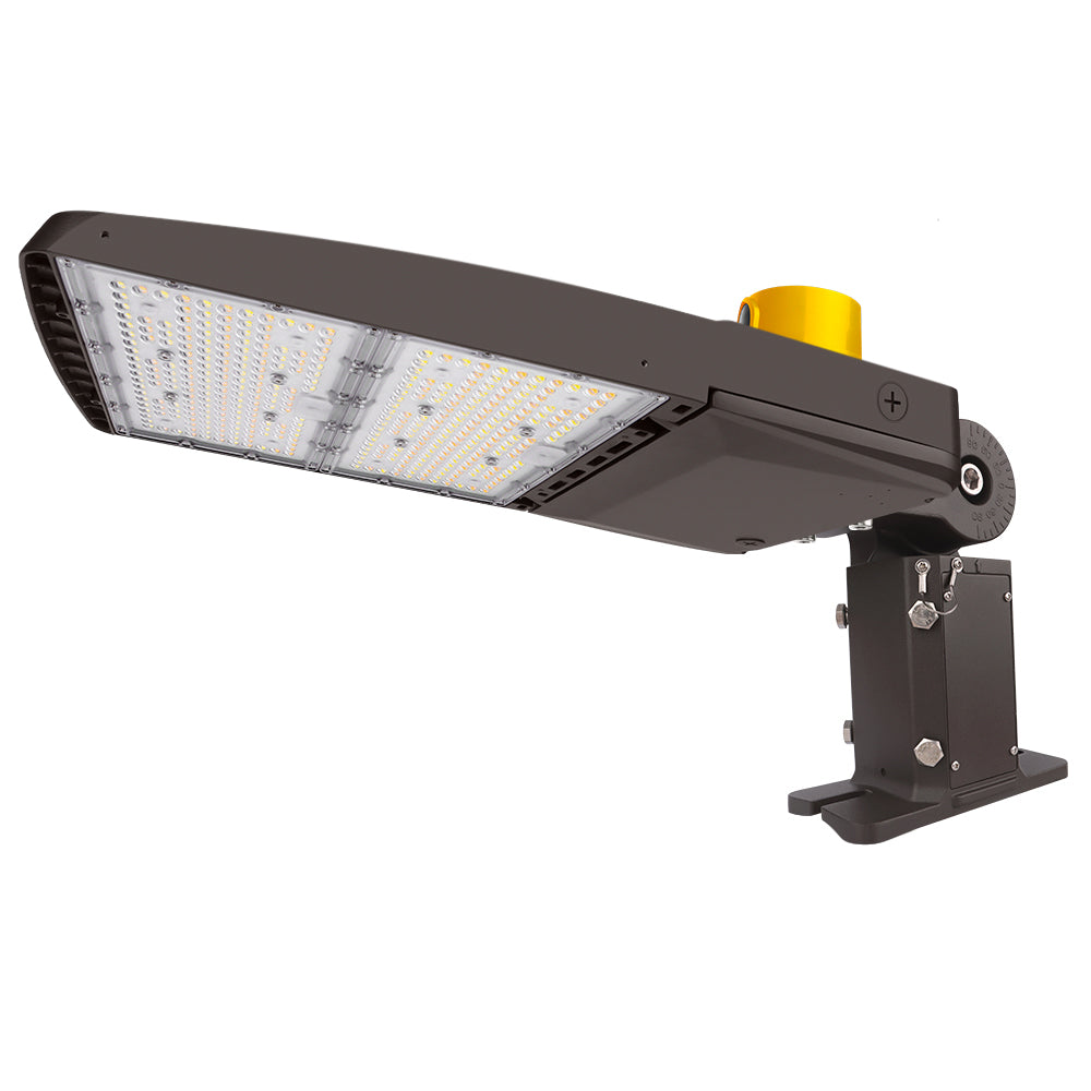 Vela III LED Parking Lot Light - Type V - 310W/280W/260W/240W Selectable - 3 CCT - 277-480V - 46,600 Lumens - 1000W Equal