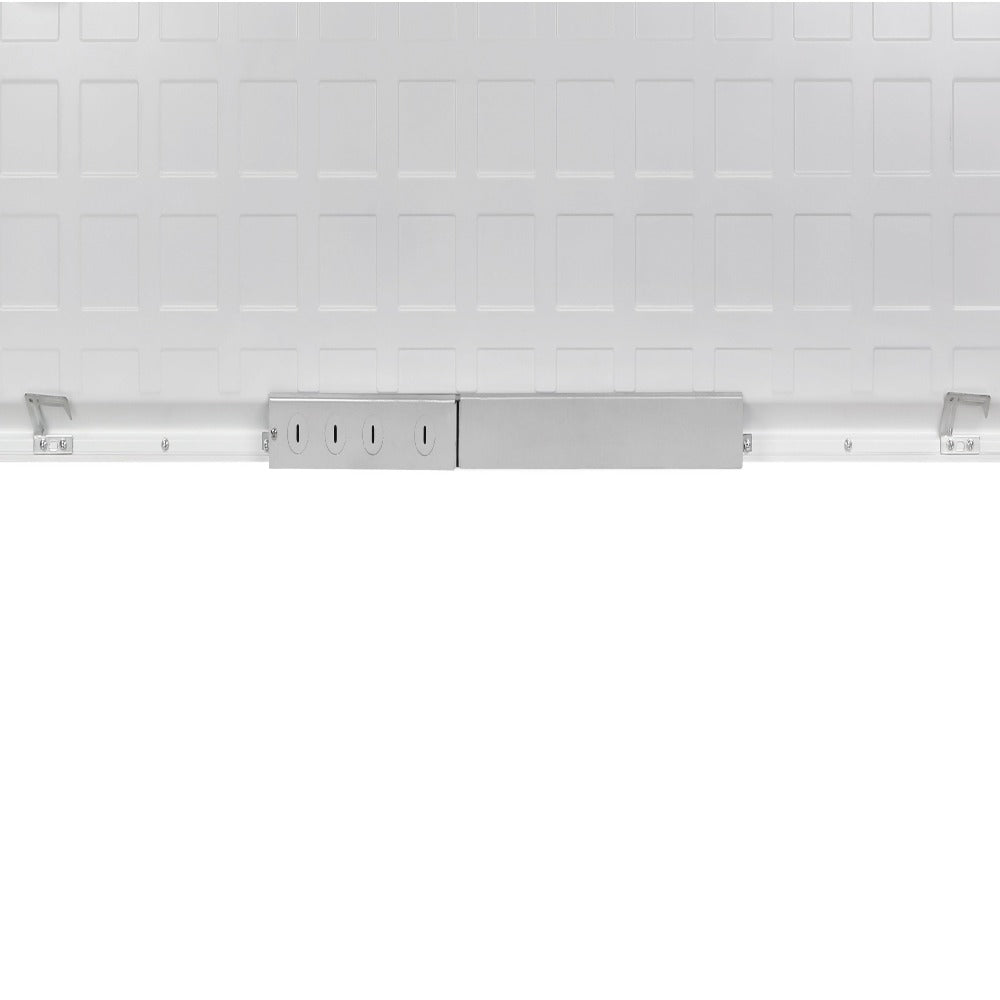earthquake proof hook and driver on the back of LED panel light