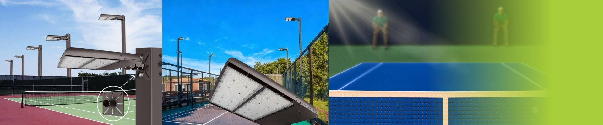 Outdoor Tennis and Pickleball Court LED Lighting