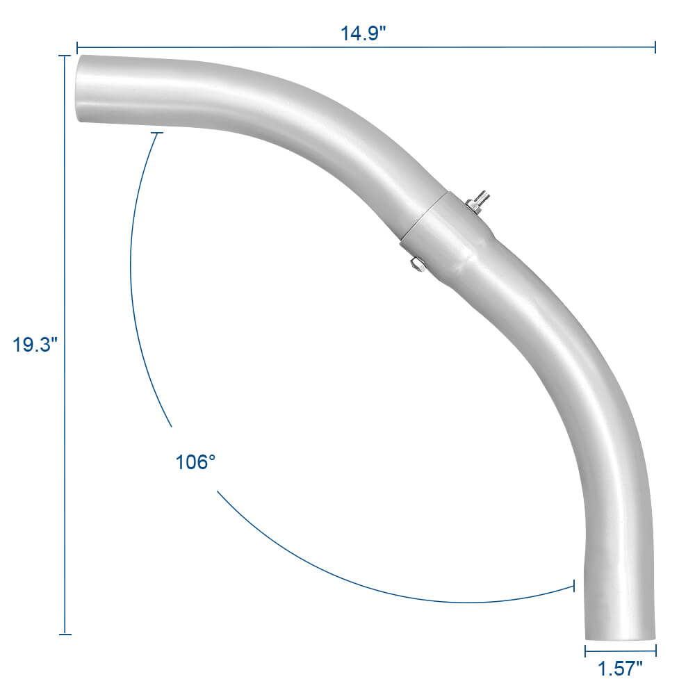 Pole Mount Arm Kits - Konlite BL05 Series LED Dusk to Dawn Light