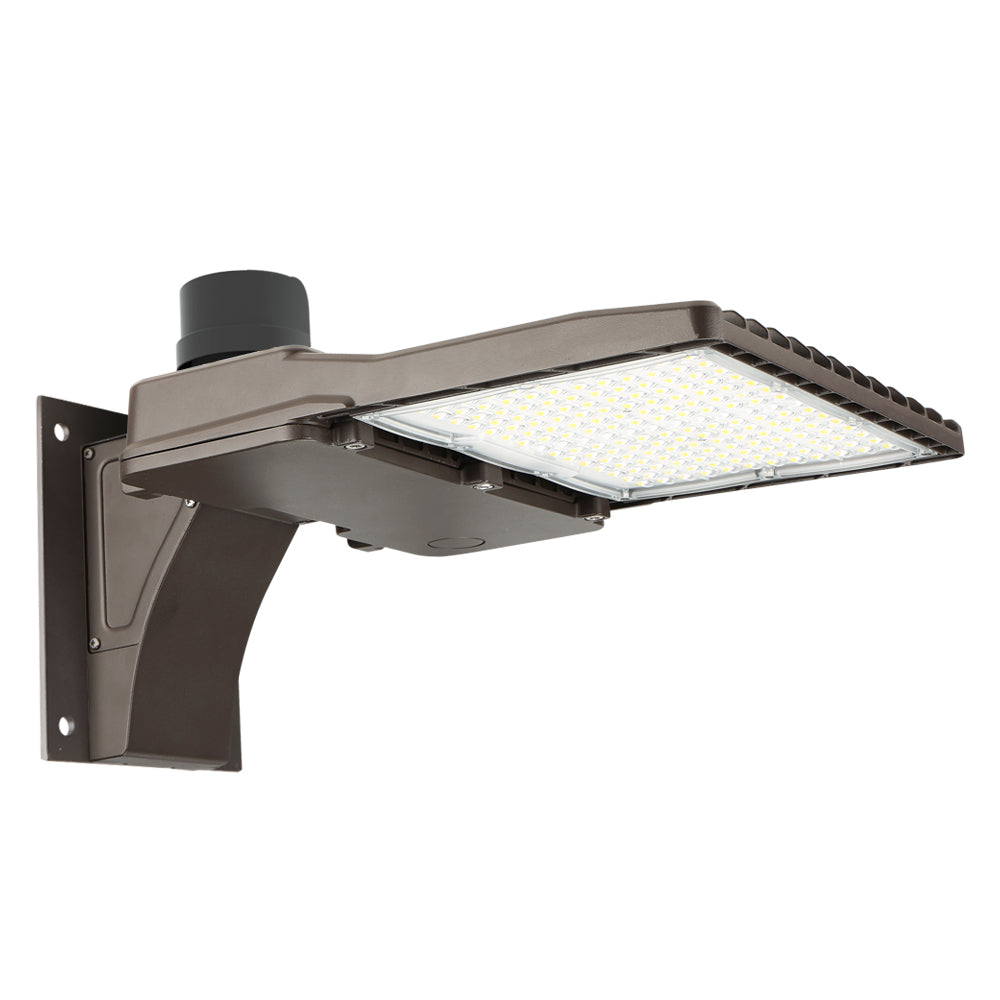 Konlite LED Outdoor Area Light - 150W - Type III - 20,800 Lumens - 5000K - 120-277V - 400W Equal