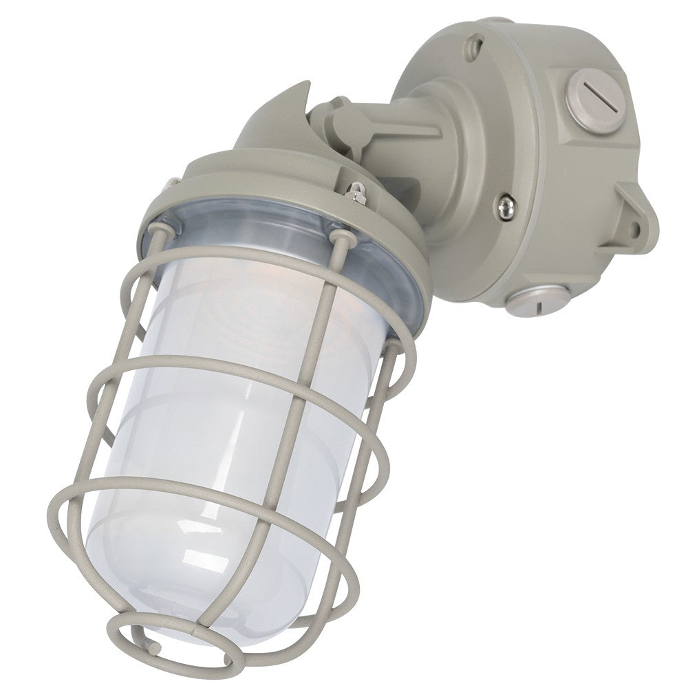 Vapor Tight LED Light Fixture - Jelly Jar Light - 30/20/15W - 3,480 lumens - 50K/40K/30K Selectable - 120-277V - 150w Equal