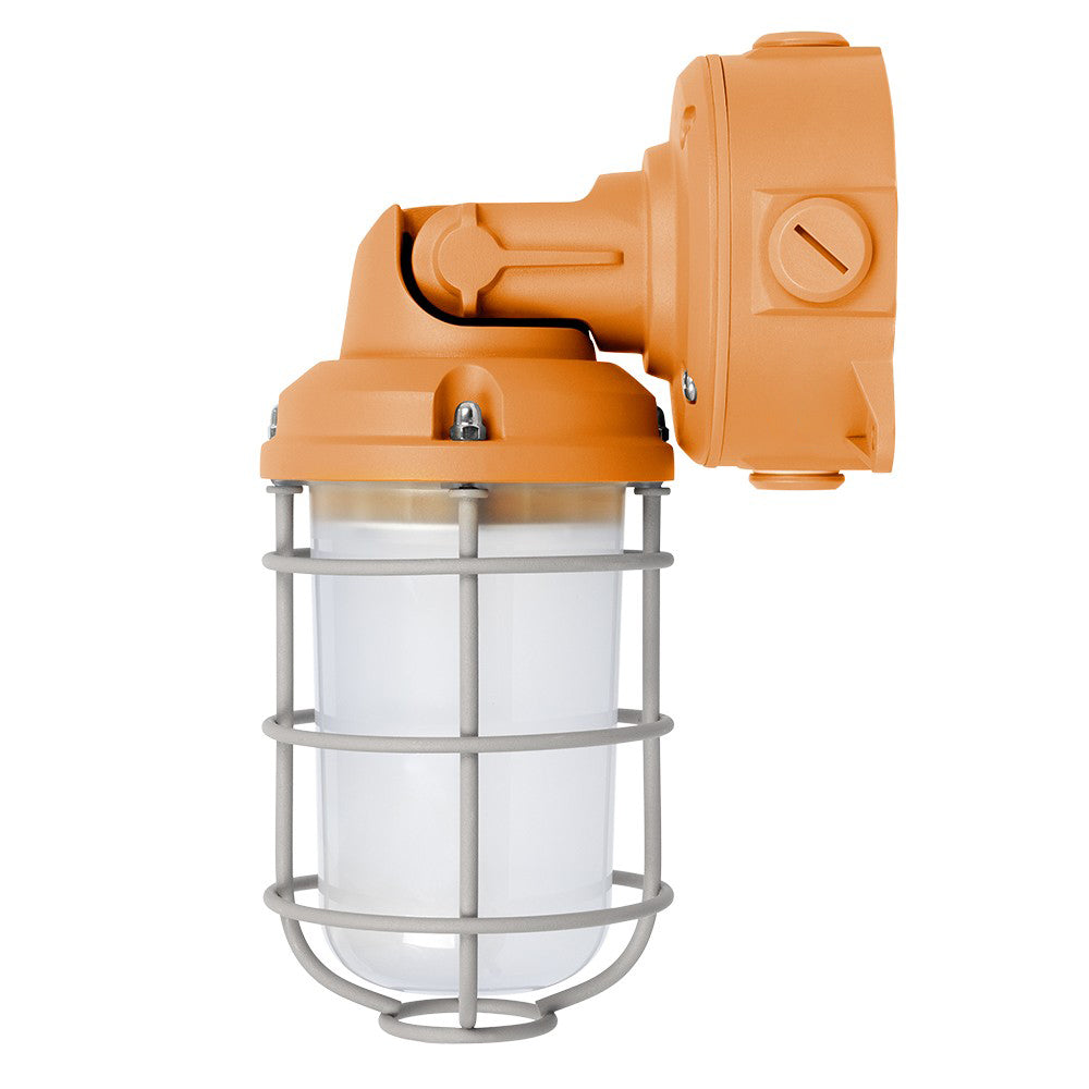 Vapor Tight LED Light Fixture - Jelly Jar Light - 30/20/15W - 3,480 lumens - 50K/40K/30K Selectable - 120-277V - 150w Equal