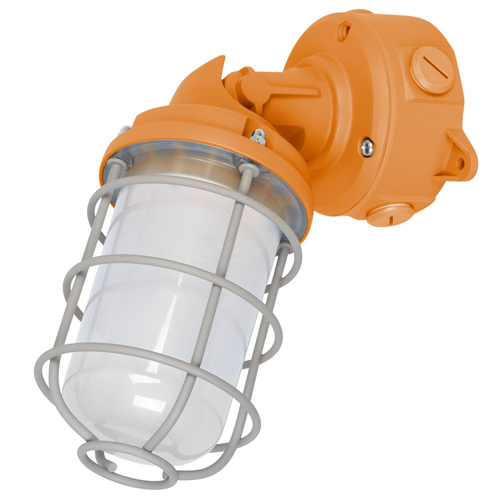 Vapor Tight LED Light Fixture - Jelly Jar Light - 30/20/15W - 3,480 lumens - 50K/40K/30K Selectable - 120-277V - 150w Equal