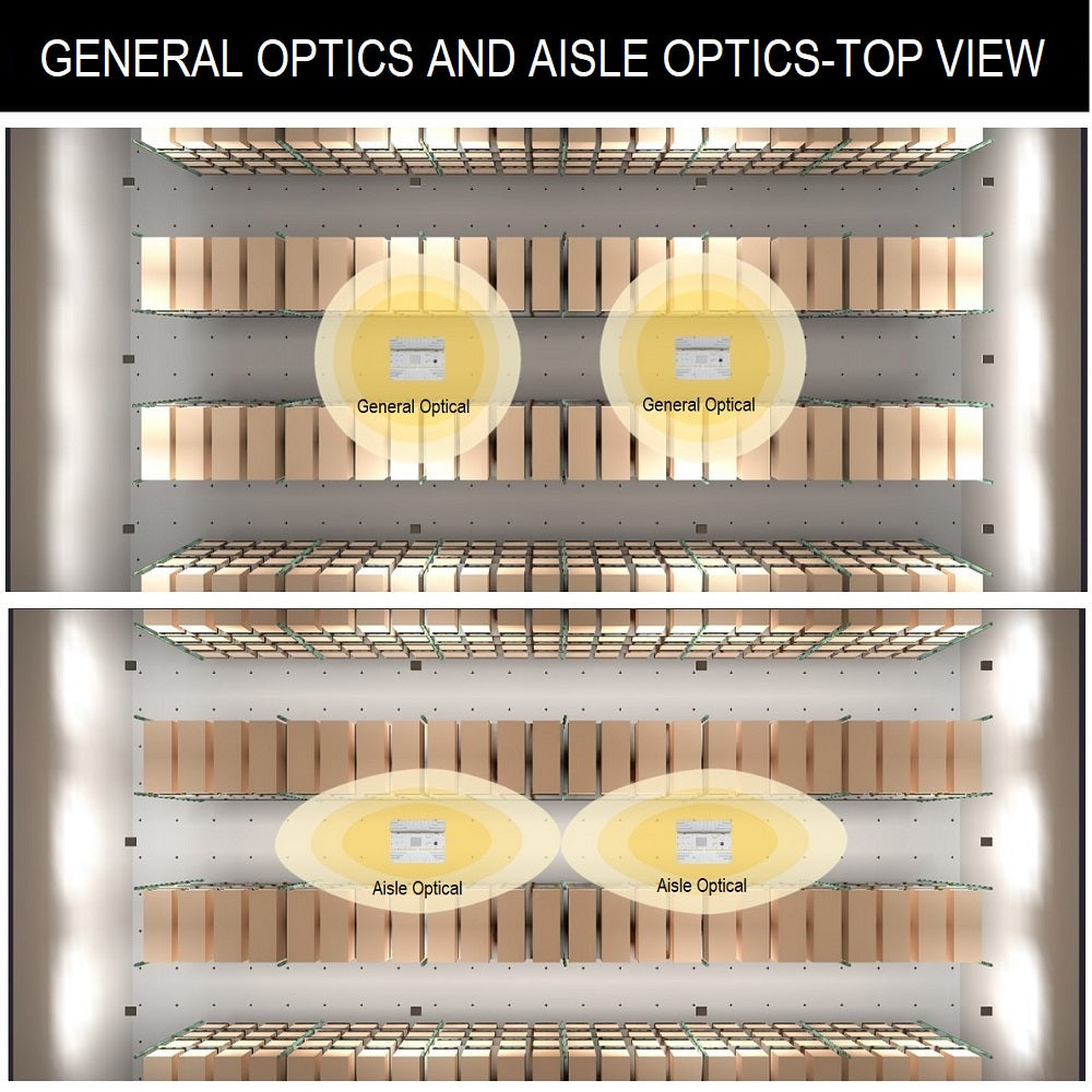 PAVO II LED High Bay Light - 155W - 3 Watts Selectable - 22,750 Lumens - 277-480V - 5000K/4000K Selectable - 400W Equal