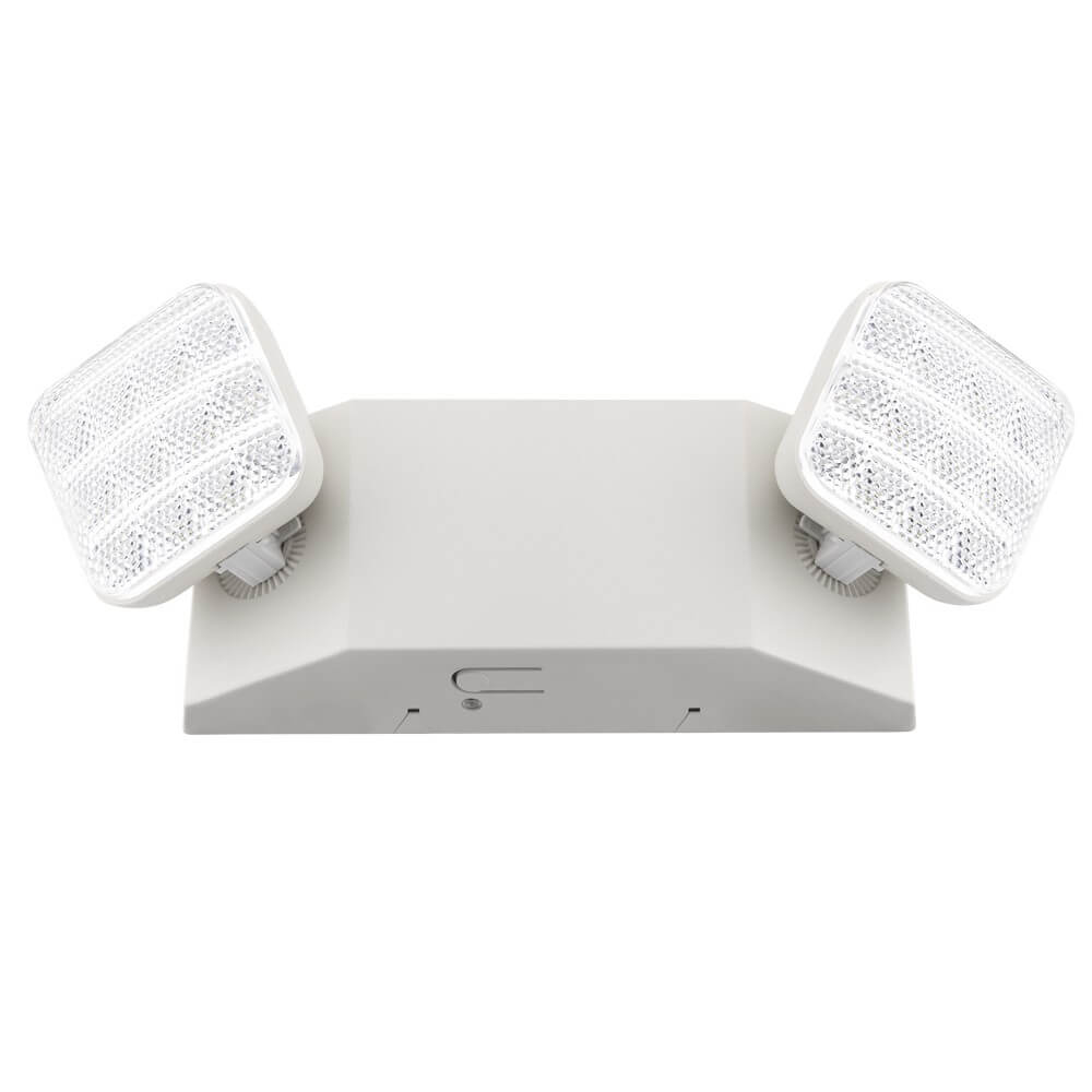 Konlite LED Emergency Light with Battery Backup - Remote Head Capable - 2.4W - 120/277V