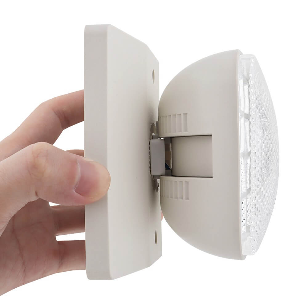 LED Emergency Light Remote Head - Single - Indoor Use - 3.6V/9.6V