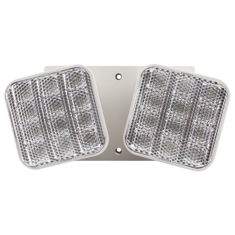 LED Emergency Light Remote Head - Double - Indoor Use - 3.6V/9.6V