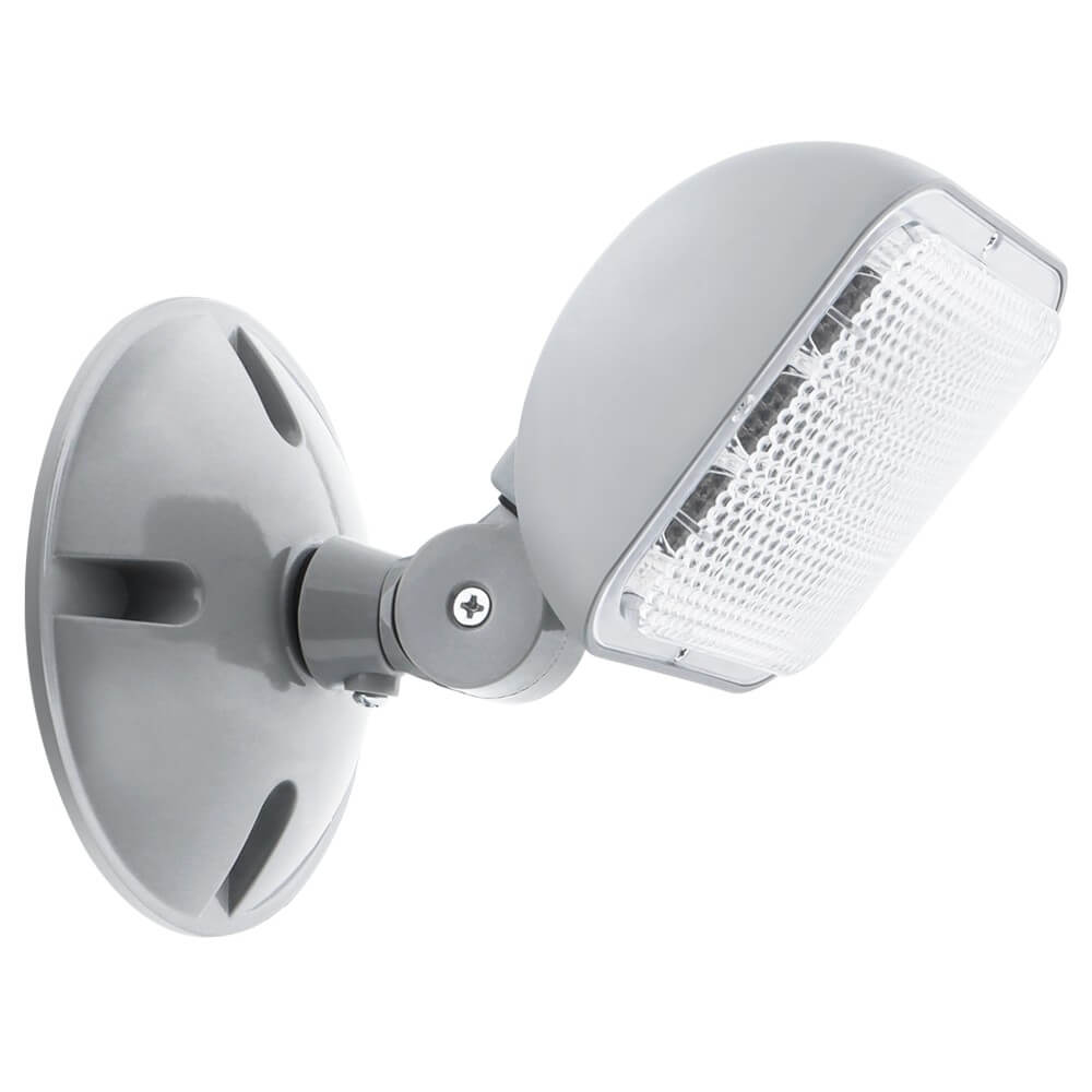 LED Emergency Light Remote Head - Single - Outdoor/Indoor Use - 3.6V/9.6V