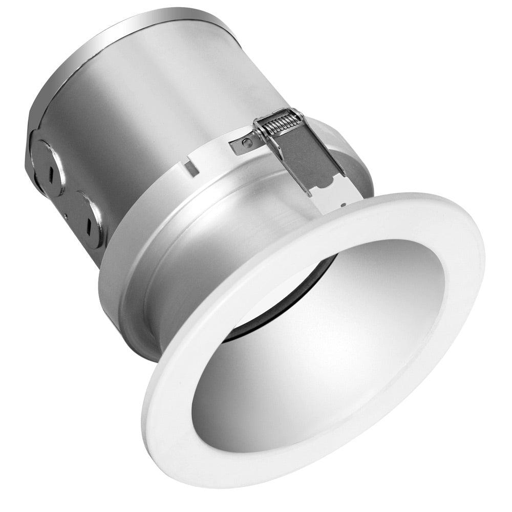 20W LED Recessed Downlight with Round Trim - 2200 LM - Watts Selectable - 4000K/3500K/3000K Selectable