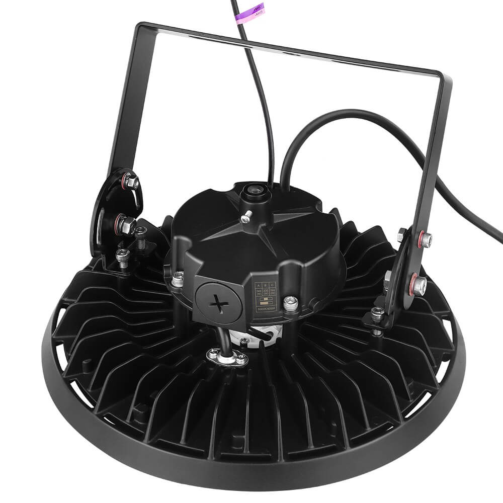 EcoMAX Round UFO LED High Bay Light - 240W/200W/150W - 120-277V - 37,450 Lumens - 5000K/4000K - 1000W Equal