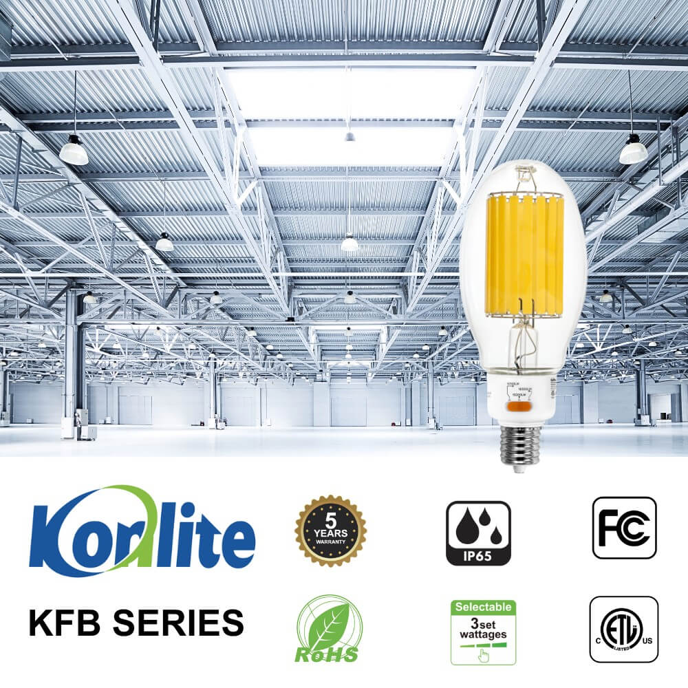 High Lumen LED Filament Bulb - 85W/68W/60W - 16,500LM - 5000K - 450W HID Retrofit Lamp Equivalent