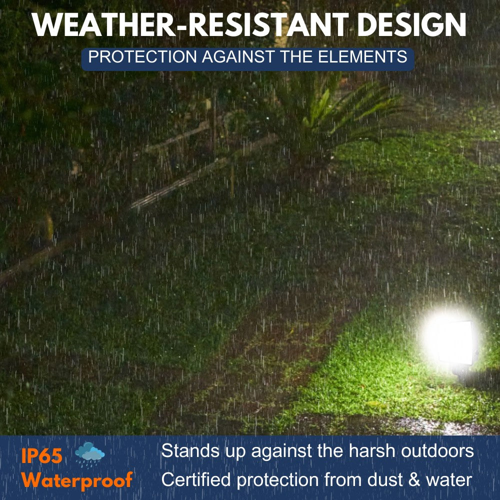 NAVI LED Flood Light - 30W/25W/17W - 5,100 lumens - 5000K/4000K/3000K - 120-277V - 100W Equal