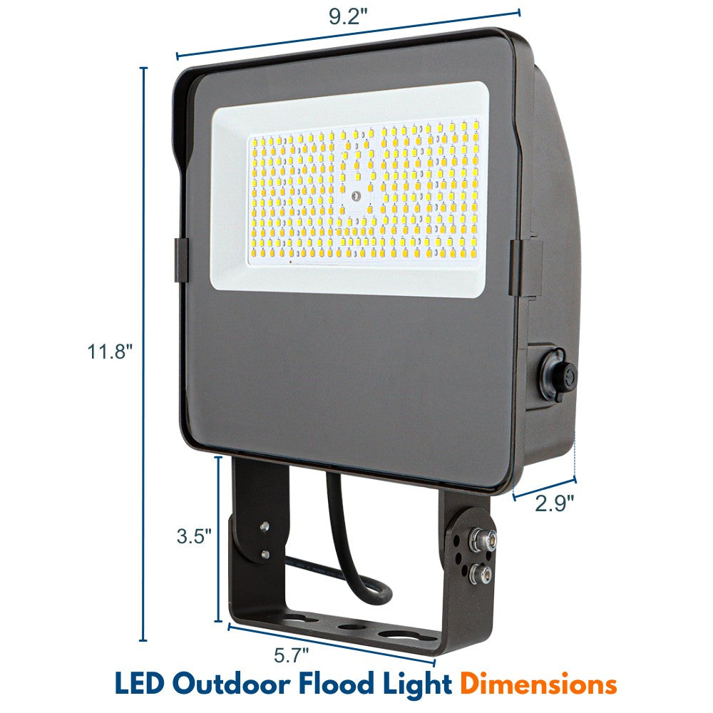 NAVI LED Flood Light - 108W/90W/63W - 17,200 lumens - 5000K/4000K/3000K - 120-277V - 320W Equal