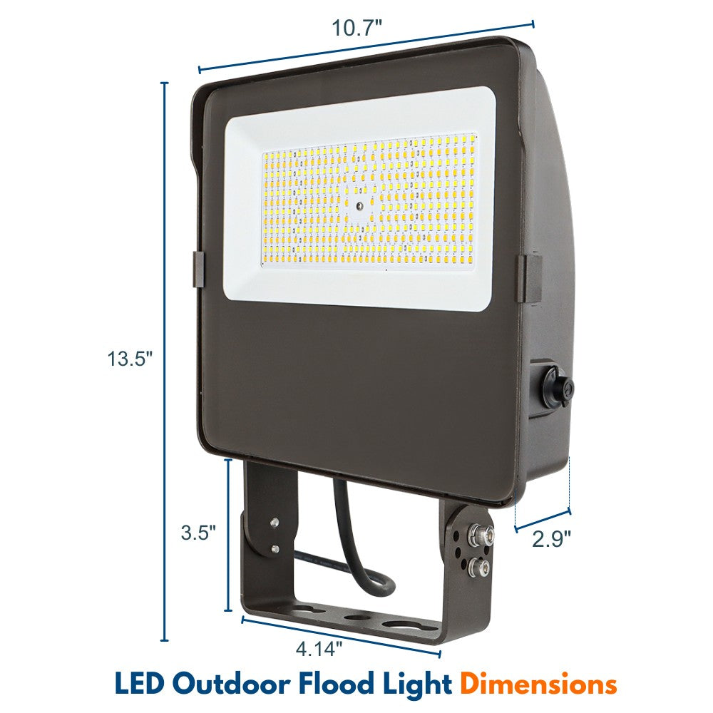 NAVI LED Flood Light - 155W/125W/90W - 23,500 lumens - 5000K/4000K/3000K - 120-277V - 400W Equal