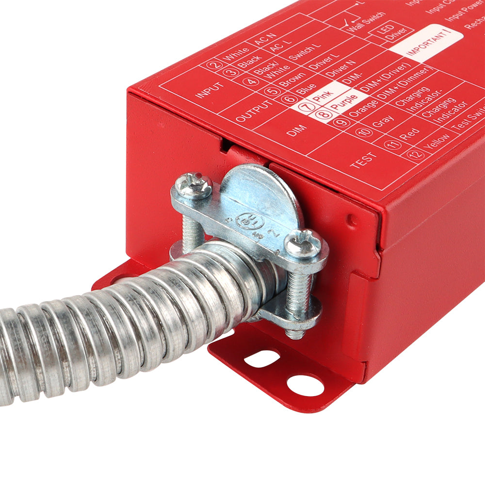 LED Emergency Backup Driver - 25W  Constant Power - 100-277 Vac Input - 170Vdc Output
