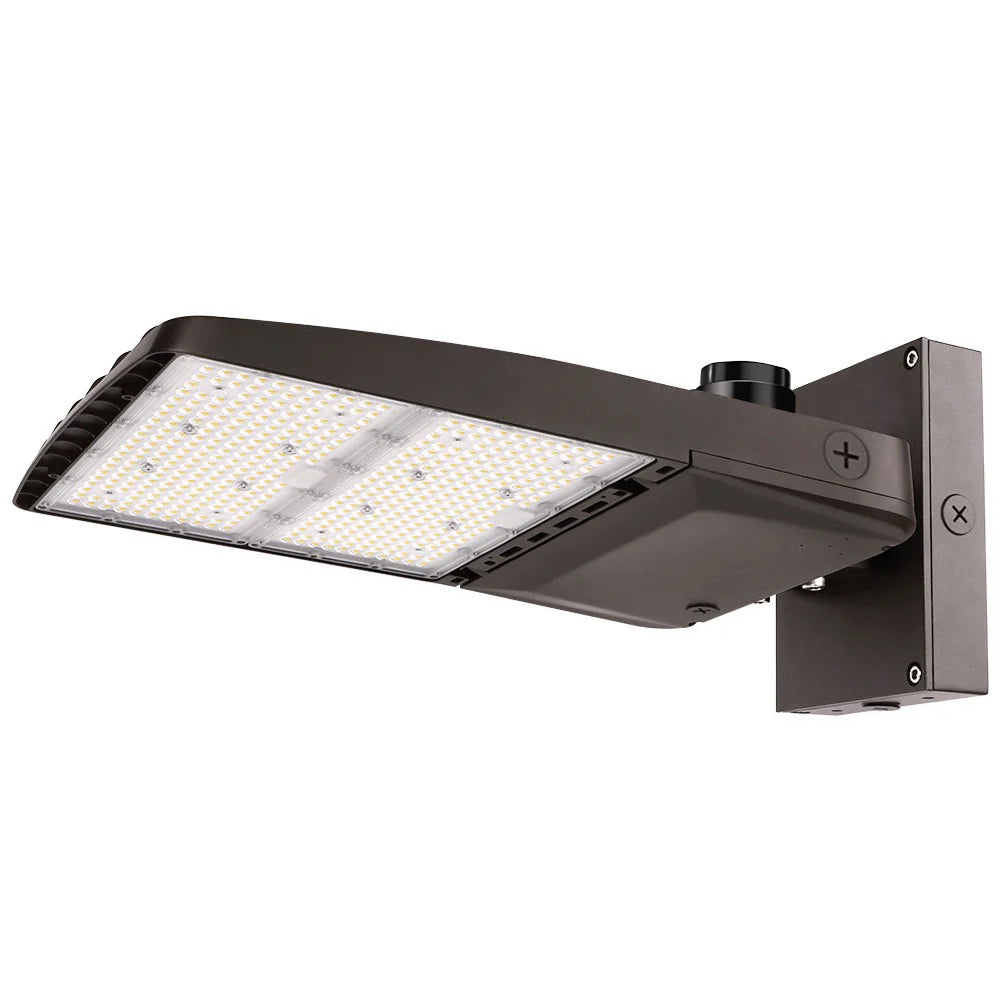 Konlite Vela III LED Parking Lot Light - 310W/280W/260W/240W Selectable - Up to 46,600 Lumens  - 5000K/4000K/3000K - Type III - 120-277V - 1000W Equal