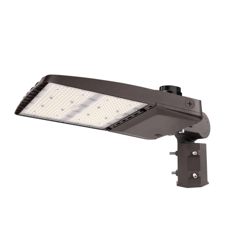 Konlite Vela III LED Parking Lot Light - 310W/280W/260W/240W Selectable - Up to 46,600 Lumens  - 5000K/4000K/3000K - Type III - 120-277V - 1000W Equal