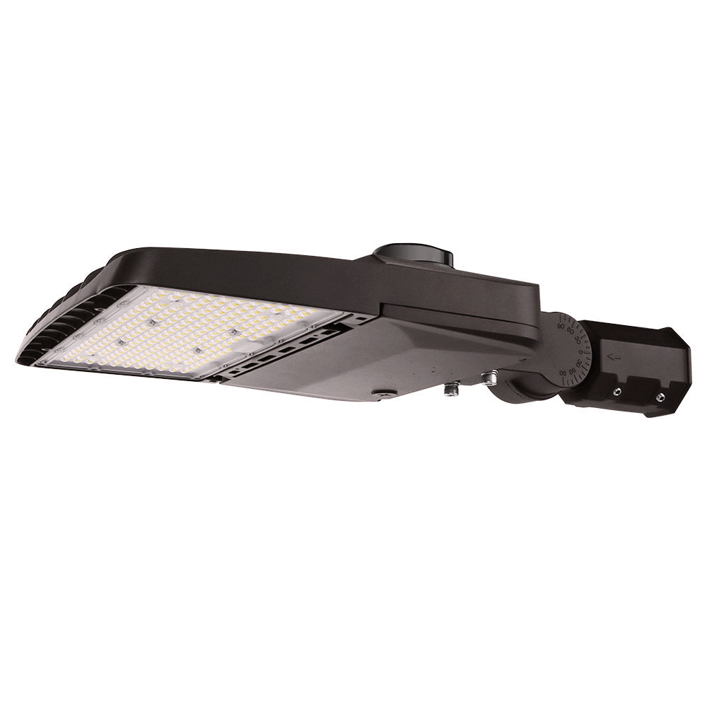 Konlite Vela I LED Parking Lot Light - 150W/120W/100W/80W - 23,000 Lumens - Type III - 120-277V - 50K/40K/30K - 400W Equal