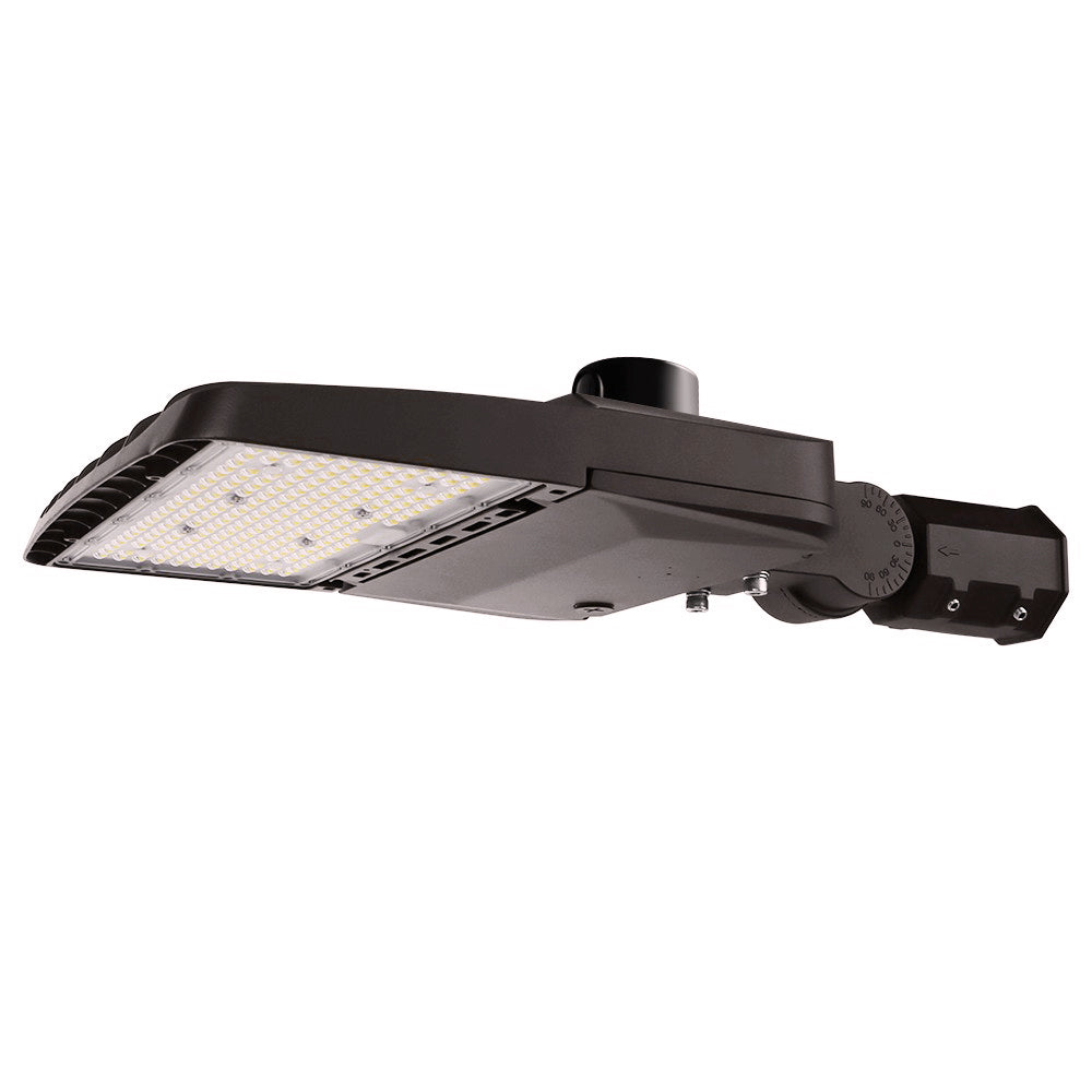 Konlite Vela I LED Parking Lot Light - 150W/120W/100W/80W - 23,000 Lumens - Type III - 120-277V - 50K/40K/30K - 400W Equal