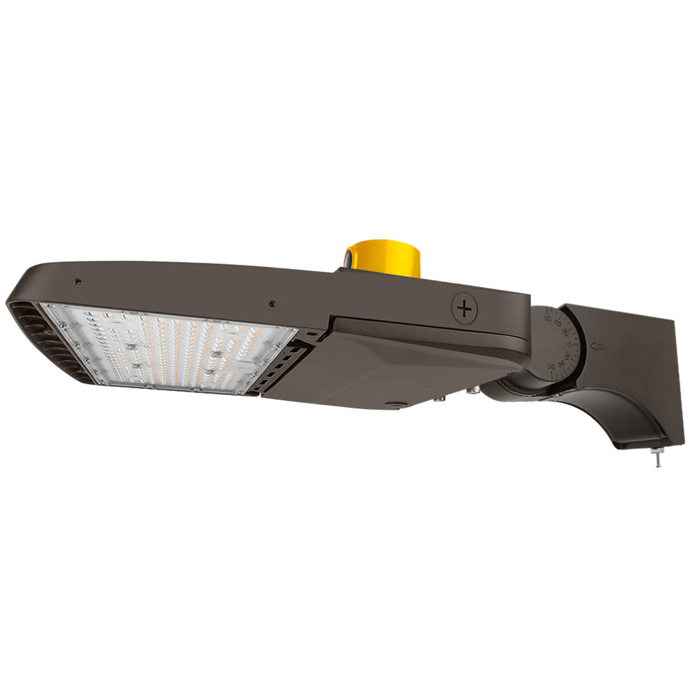 Vela LED Parking Lot Light - 277-480V - 240W/220W/200W/170W - 3CCT - 36,000 Lumens -  Type III - 750W Equal