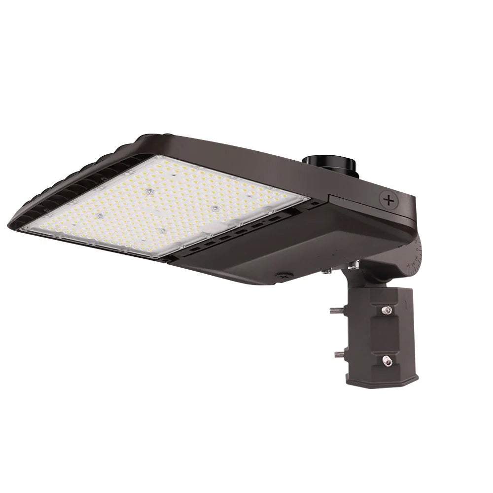 Konlite Vela II LED Parking Lot Light - 240W/220W/200W/170W Selectable - 35,800 LM - 3 CCT - Type IV - 120-277V - 750W Equal