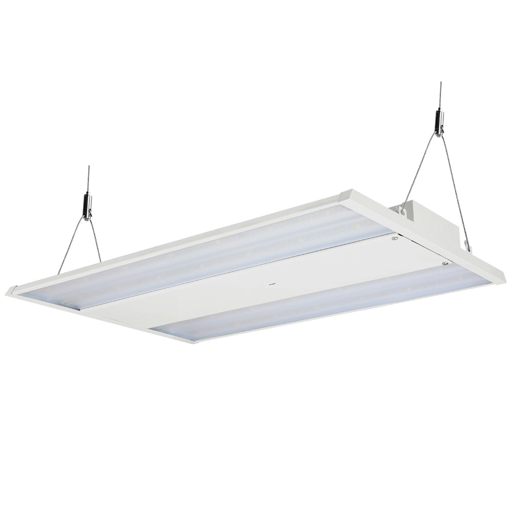 Linear LED Highbay Light - 180W -2x2 FT - 120-277V - 24000 Lumens - 4000K - 400W Equal