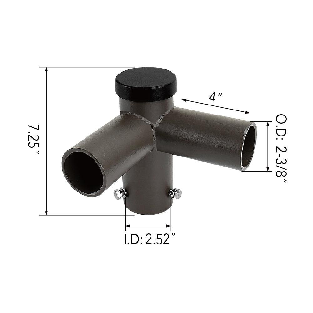 Twin Spoke 90° Tenon Adapter
