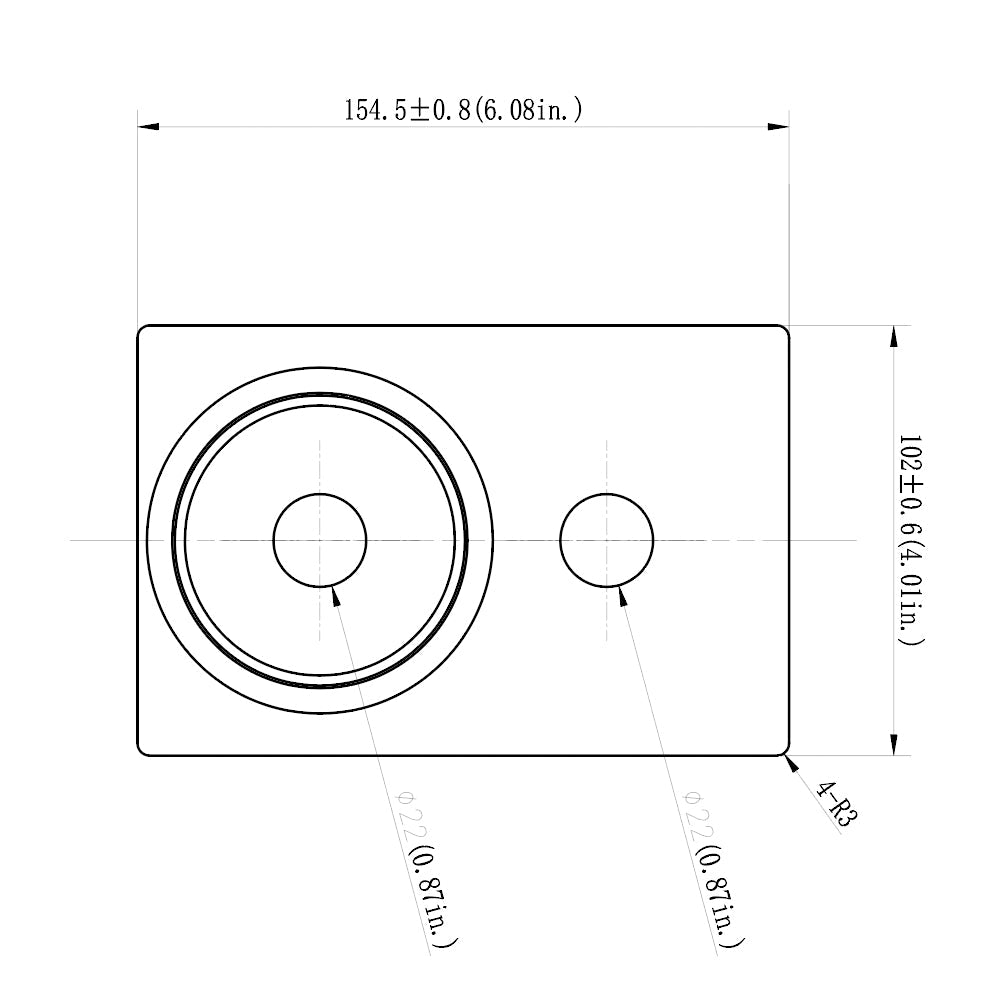 Pole Top Tenon and Trunnion Adapter