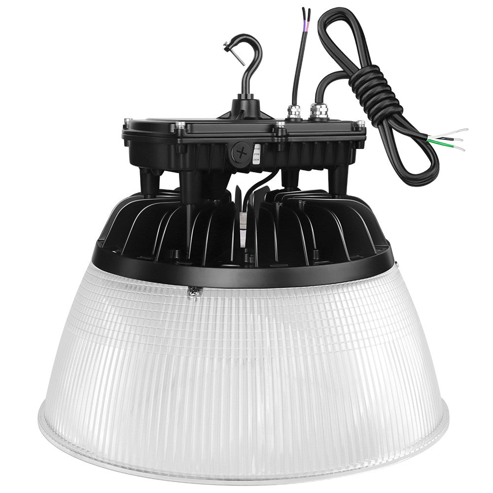 MAX Round UFO LED Bay Light - 277-480V - 310W - 46500 Lumens - 5000K - 1000W Equal