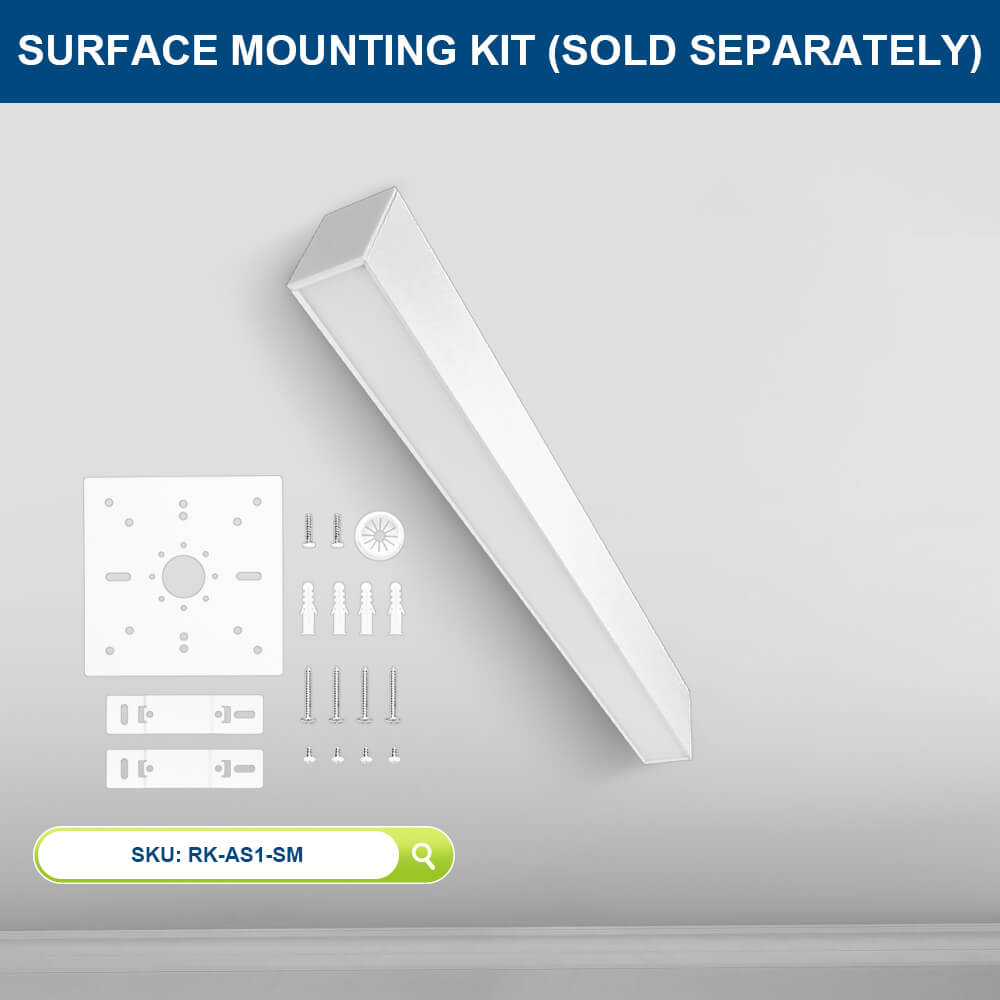 2 FT LED Architectural Linear Light - 3180 LM - Wattage Selectable - Kelvin 3500-4000-5000K