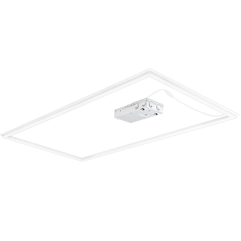 2x4 ft. LED Grid Frame Light  - 8000 Lumens - 60W/50W/40W - 5 CCT Selectable - 120-277V