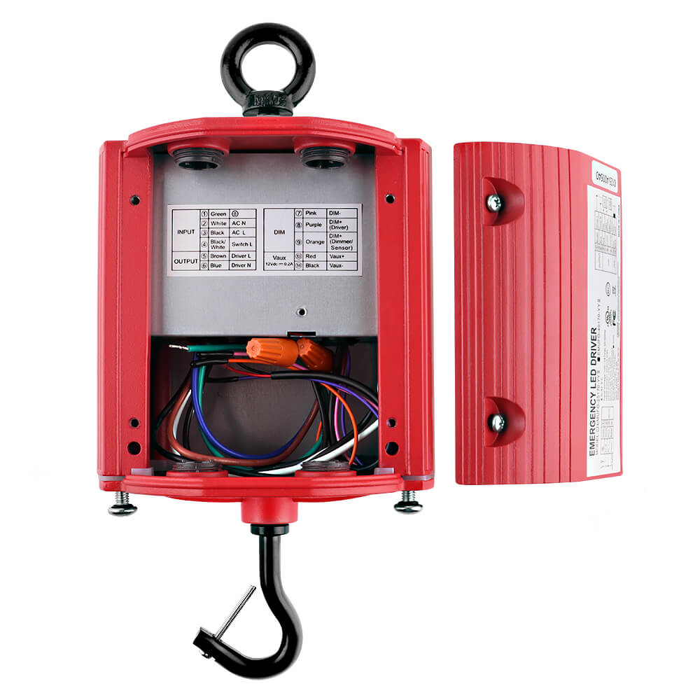 LED Emergency Backup Driver - Constant Power - 40W - 100-347V - 170V DC Output