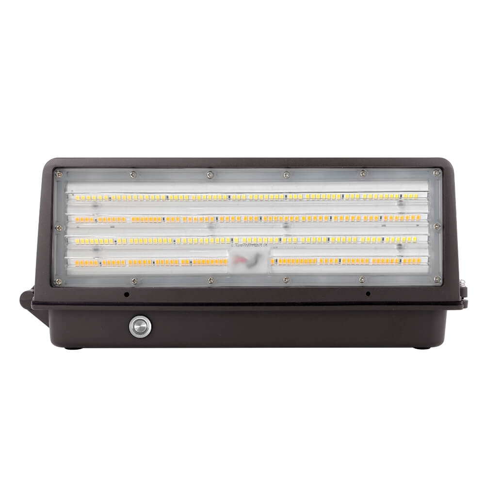 Full Cutoff LED Wall Pack - 90W/63W/45W Selectable - 14,900 Lumens - 3 CCT Selectable - 120-277V - 320W Equal