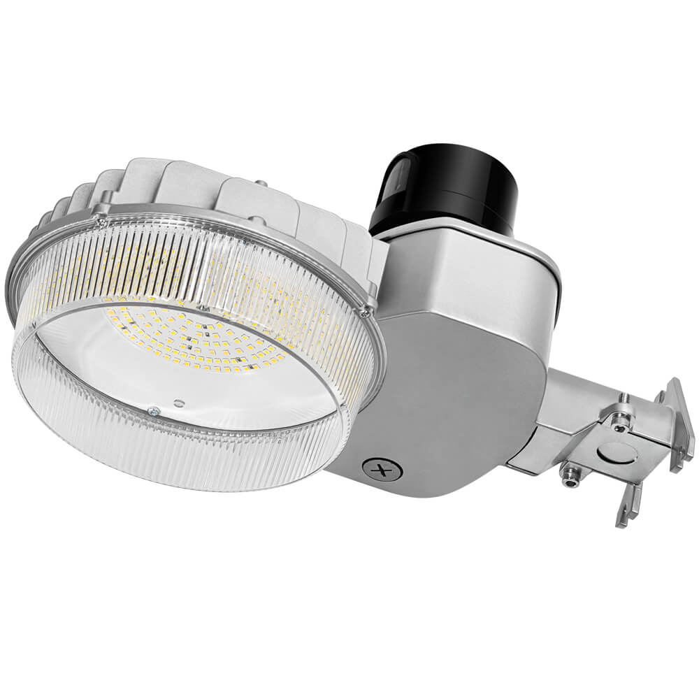 Konlite LED Dusk to Dawn Light - 80W - 4 Watts Selectable - 12,000 LM Max - 5000K/4000K/3000K - 120-277V - 250W Equal