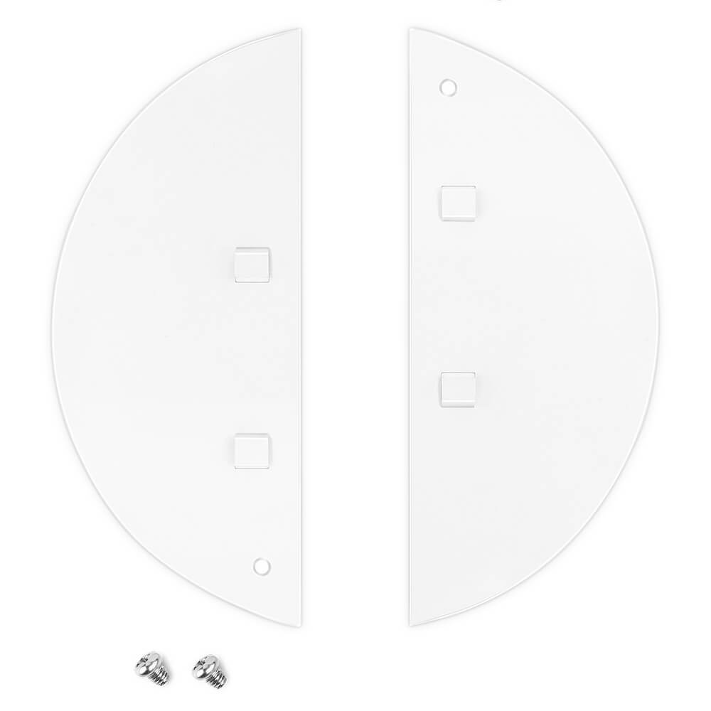Surface Mount Plate for SL0302 Series LED Strip Light Fixture - Junction Box Cover Plate Kit