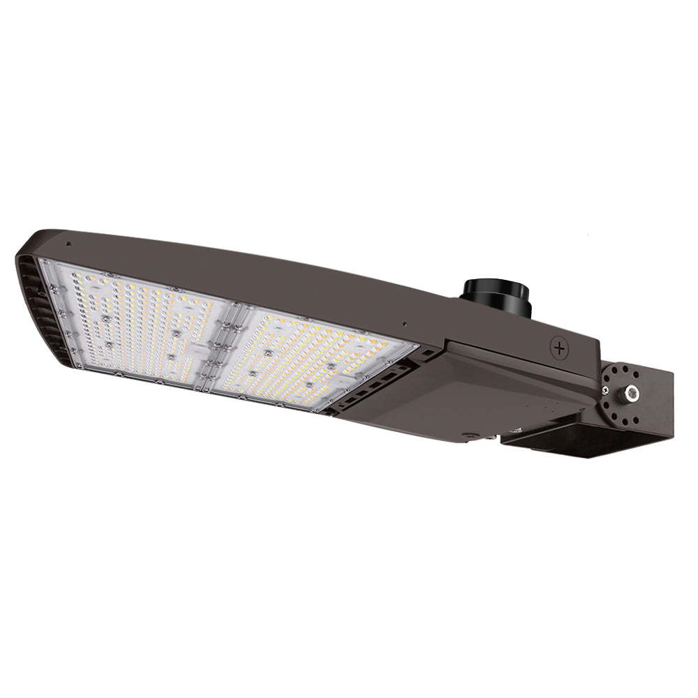 Vela III LED Parking Lot Light - Type V - 310W/280W/260W/240W Selectable - 3 CCT - 277-480V - 46,600 Lumens - 1000W Equal