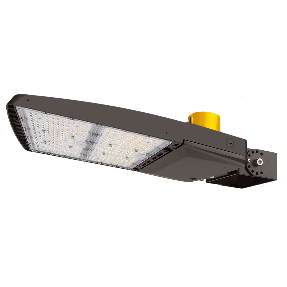 Vela III LED Parking Lot Light - Type V - 310W/280W/260W/240W Selectable - 3 CCT - 277-480V - 46,600 Lumens - 1000W Equal