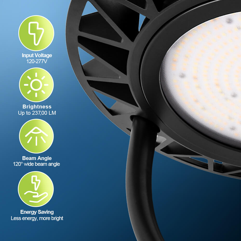 LED Post Top Light - 24,400 lumens  - 150W - 5 Watts Selectable - 5000K/4000K/3000K Selectable - 120-277V - 400W Equal