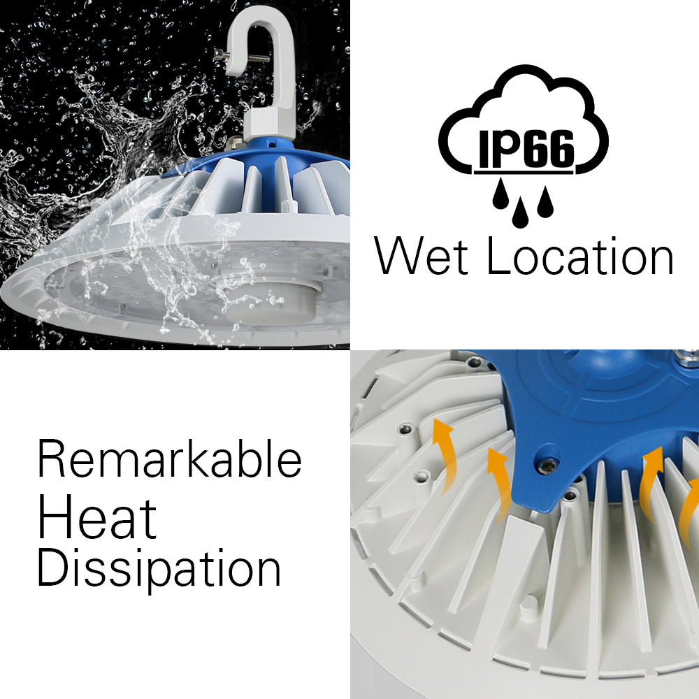highbay rated IP66 with good heat dissipation