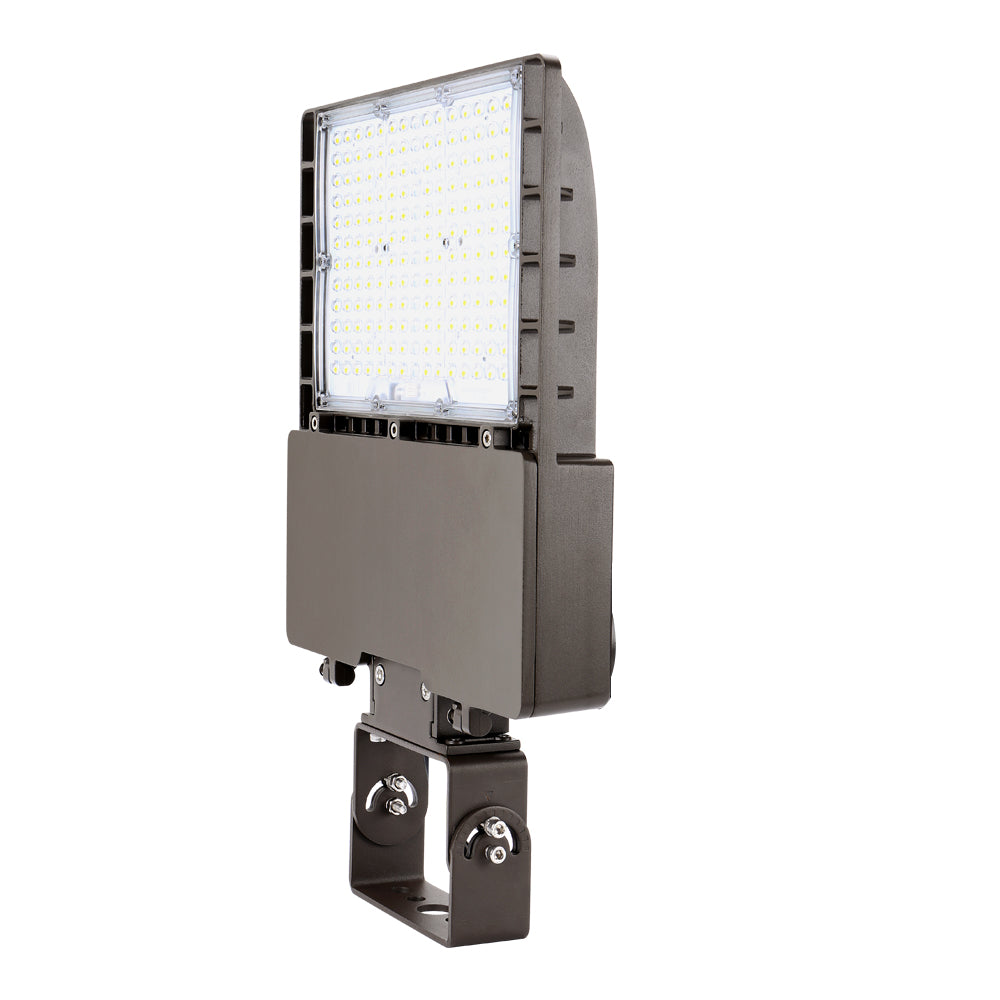 200W yoke trunnion mount led flood light with type V lens