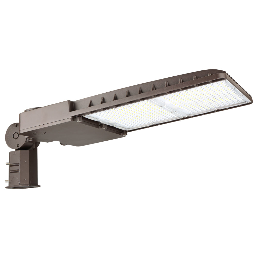 250W slipfitter mount led parking lot light with type iv lens