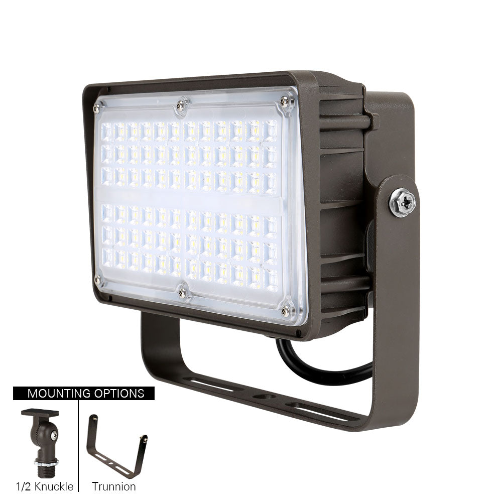 Konlite LED Flood Light with trunnion mount