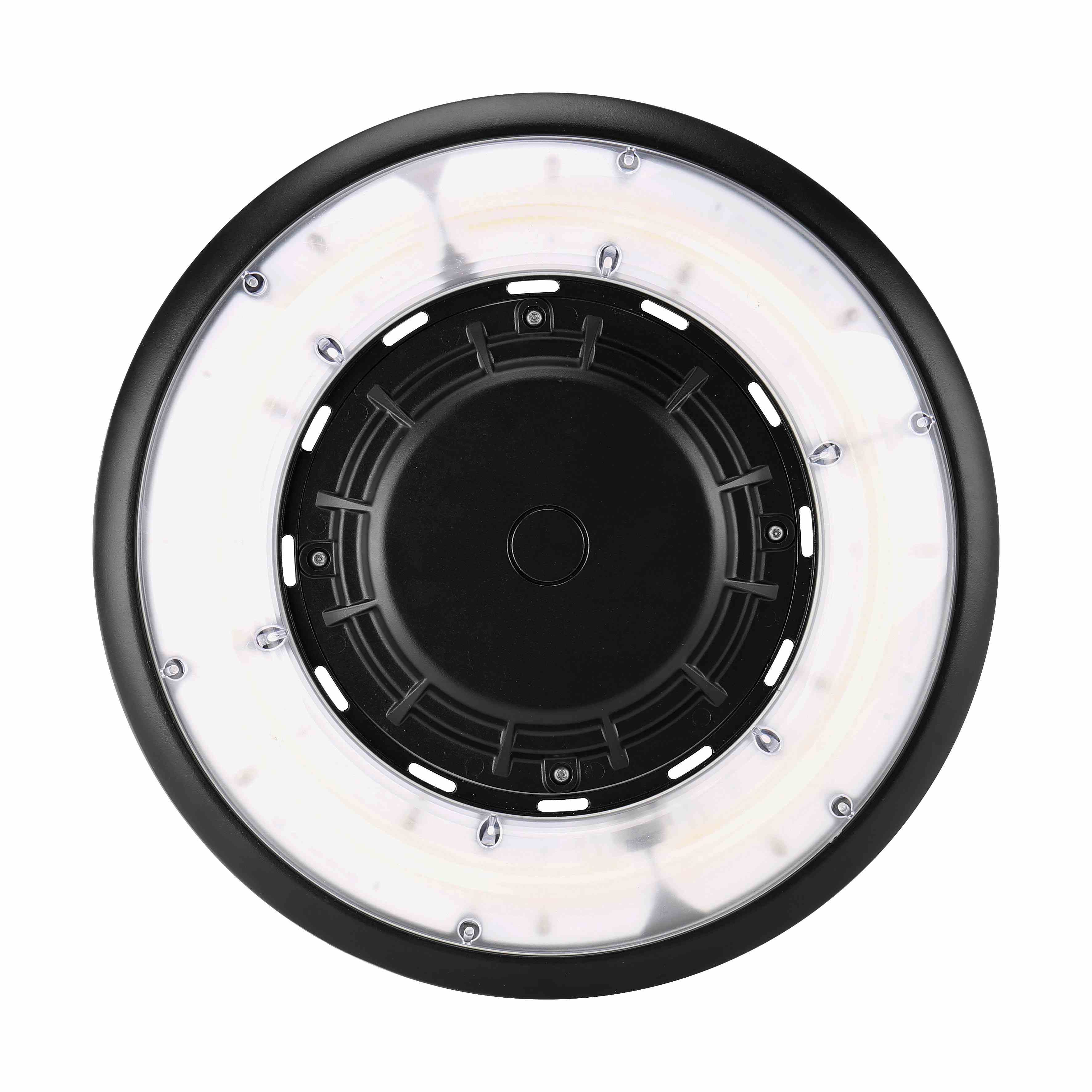 Konlite 180W Round UFO Highbay - 24000 Lumens - 4000K Cool White - Frost Diffuser - 600W Equal -120-277V